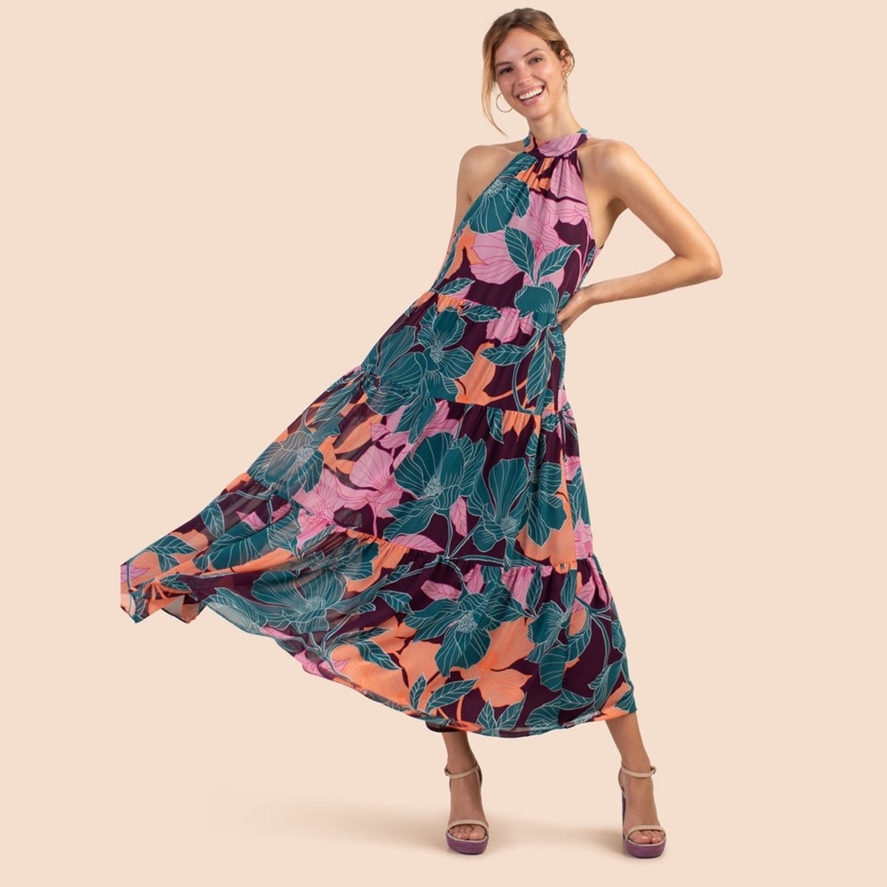 Trina Turk Sunglasses Maxi Dress
